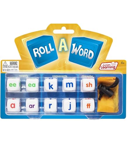 Amazon.com: Fun Express Word Family Dice - 17 Pieces - Educational